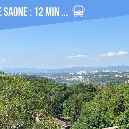 卡威尔奎Le Calme - Design - Vue Panoramique Sur La Saone公寓 外观 照片